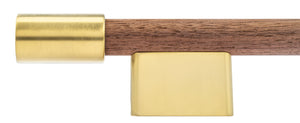 Walnut Handle Kit - Undercounter Refrigeration - Single Handle