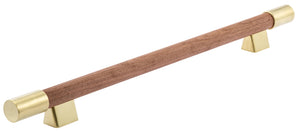 Walnut Handle Kit - Full Size Refrigeration - Refrigerator / Bottom Freezer Models