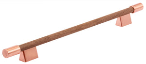 Walnut Handle Kit - Undercounter Refrigeration - Single Handle