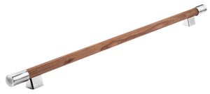 Walnut Handle Kit - Full Size Refrigeration - Single Handle