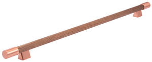 Walnut Handle Kit - Full Size Refrigeration - Single Handle
