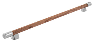 Walnut Handle Kit - Full Size Refrigeration - Single Handle