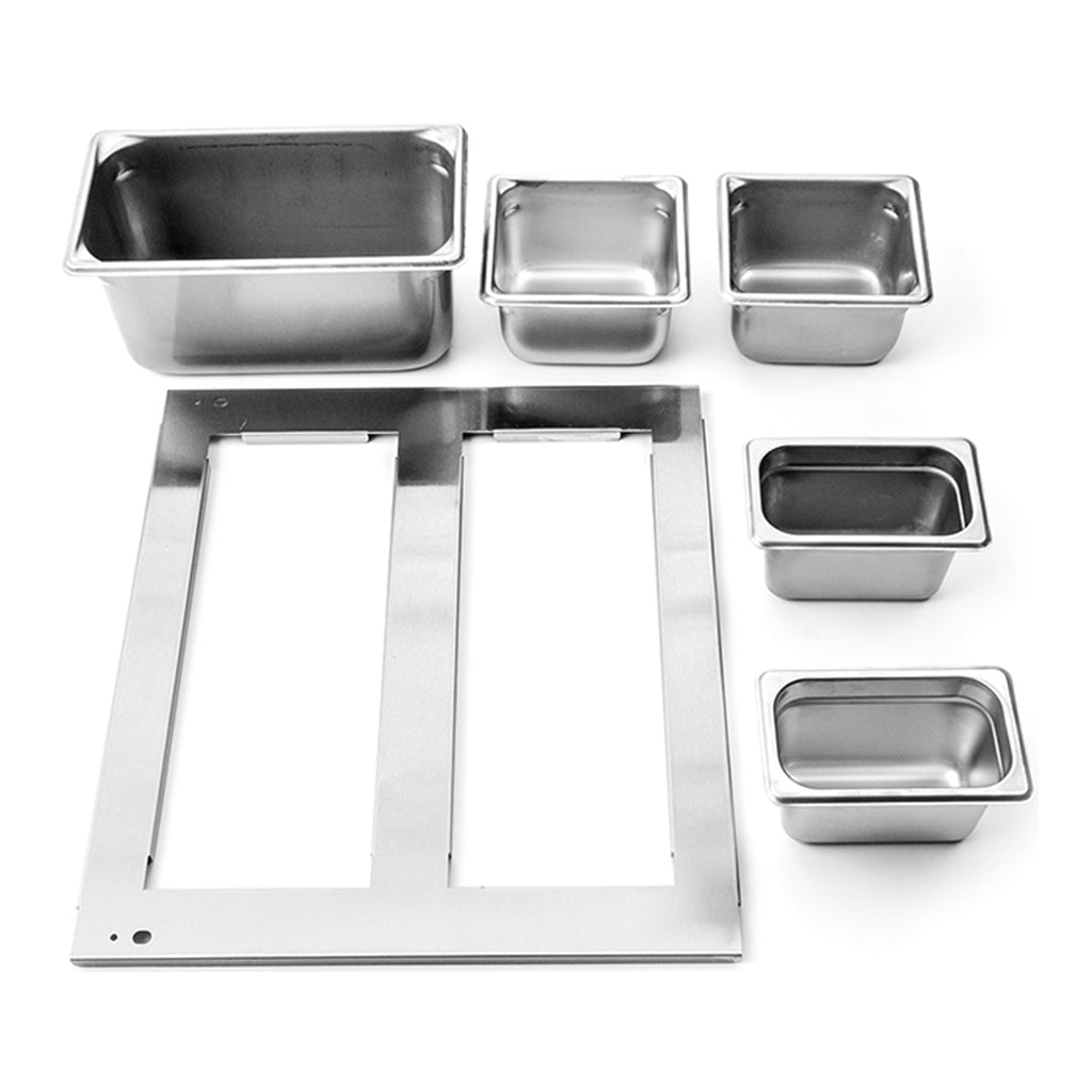 stainless steel pan kit